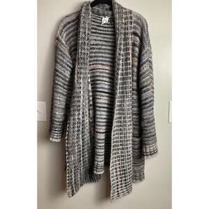 Anthropologie Akemi + Kin Womens S Small Wasilla Knit Cardigan Alpaca Wool Italy